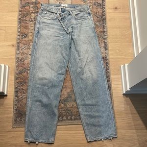 Agolde crisscross jeans size 31